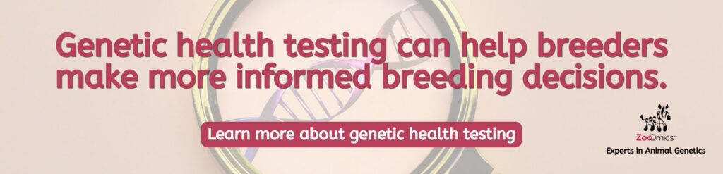 ZooOmics Genetic Health Testing for Dogs