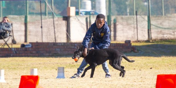 SA youngest dog sport handler